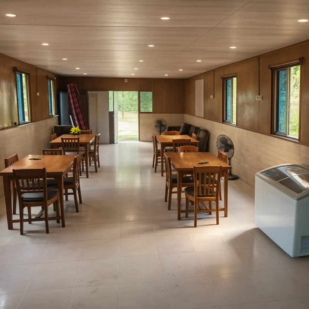 Dining space at Nalari Resort Sumer