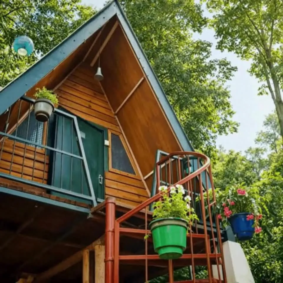 Forest Nest cottage at Nalari Resort Sumer