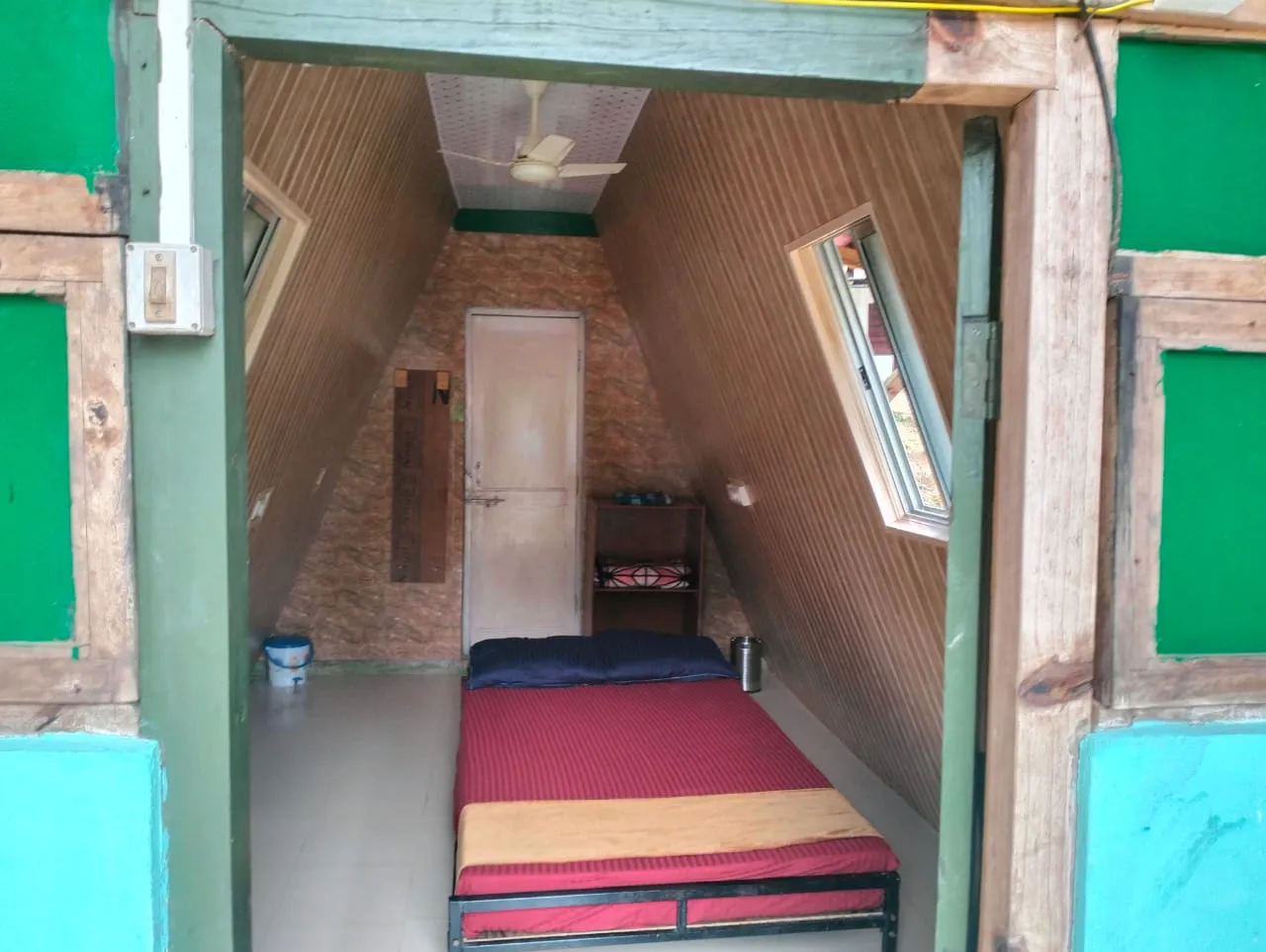 A-frame room at Nalari Resort Sumer